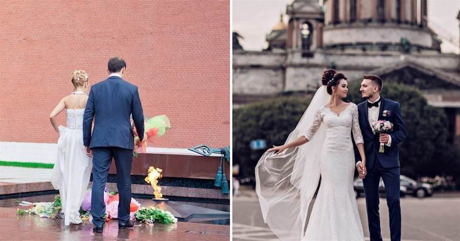 俄羅斯年輕人怎麼辦婚禮？不擺酒席逛廣場，網友：真不一樣